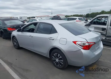 2014 Toyota Corolla L z USA, uszkodzony, nr VIN 2T1BURHE9EC066268